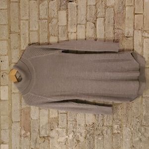 Women's Grey, Knit, Turtleneck Sweater Dress. Size Small. Made by Seven Sisters